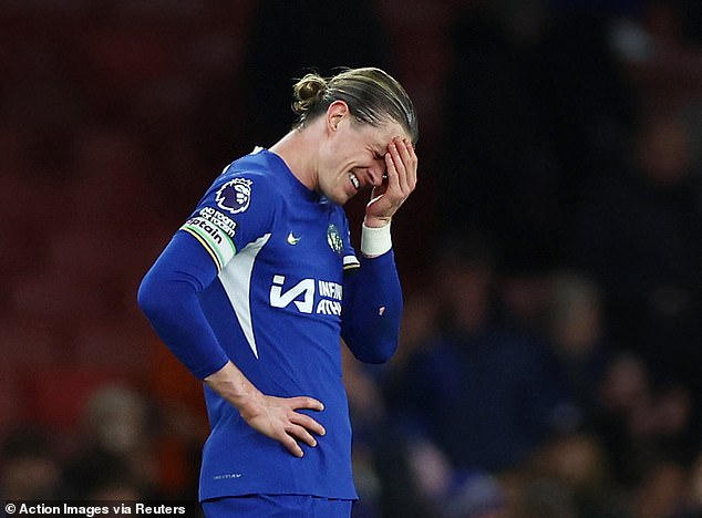 Conor Gallagher's team capitulated and suffered their heaviest defeat ever against Arsenal