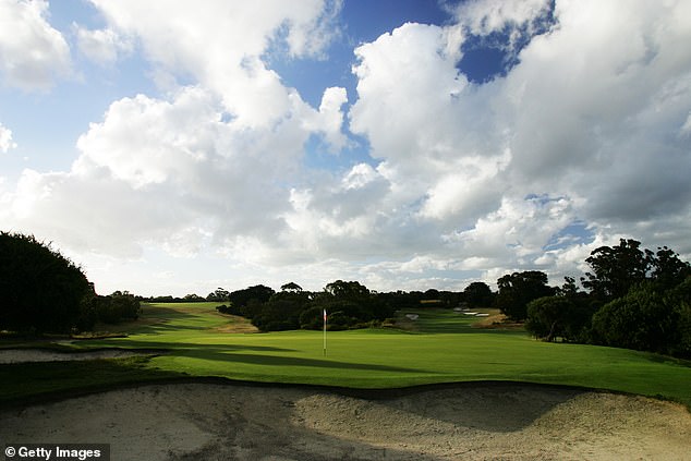 The development is big news in golfing circles as Royal Melbourne (pictured) has only been dethroned from top spot twice in forty years.