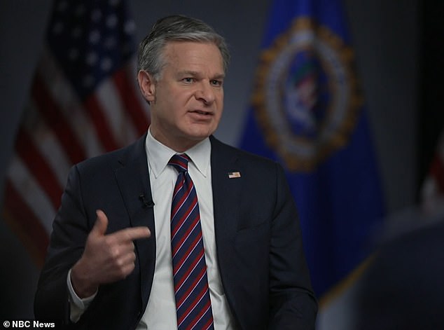 FBI Director Christopher Wray warned that TikTok poses a “national security problem,” especially because of the data farming capabilities of its China-based parent company