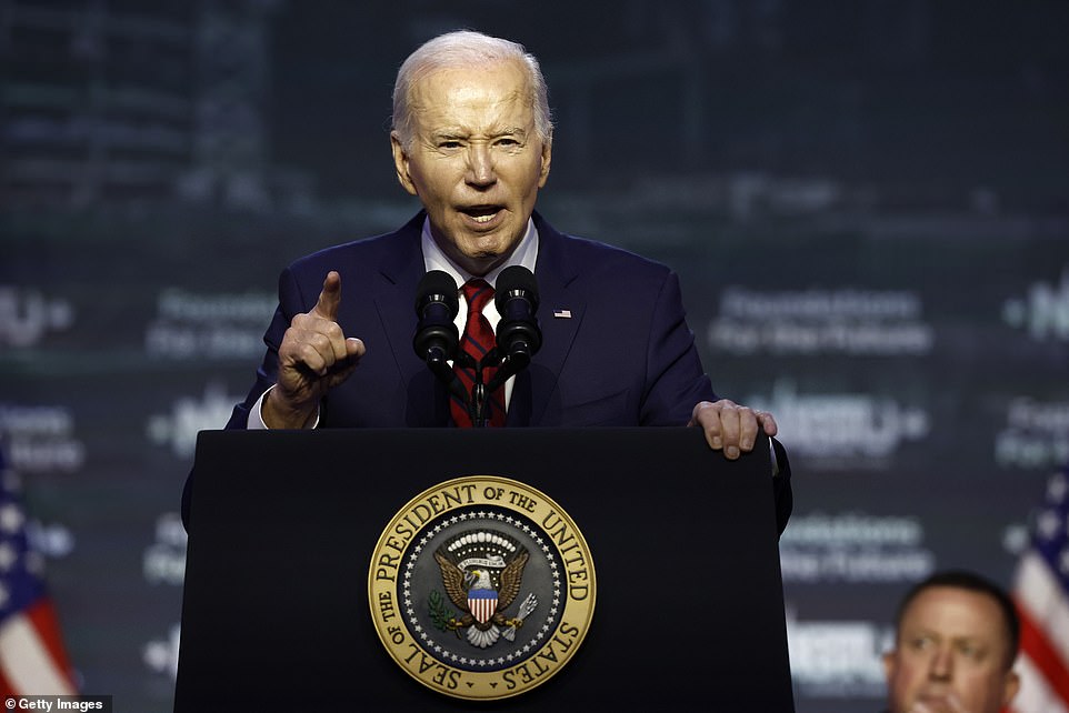 Before Biden's appearance, the union played a nearly five-minute video of NABTU President Sean McGarvey making the case against Trump against unionization.  In the video, McGarvey talked about how he has known Trump since the 1980s.