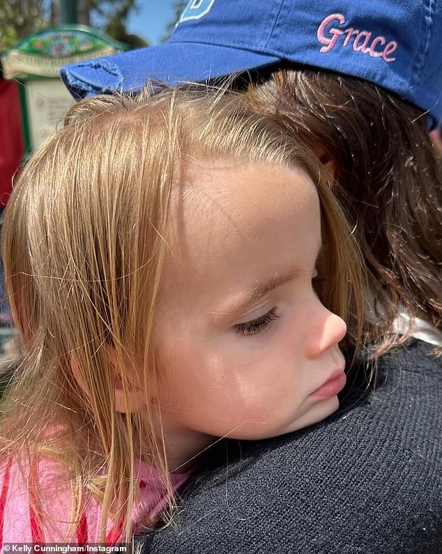 The siblings' mother, Kelly Cunningham, posted a sweet photo of the 23-year-old TikToker hugging little Rhodes (whose godfather is Tim McGraw), captioning it, 