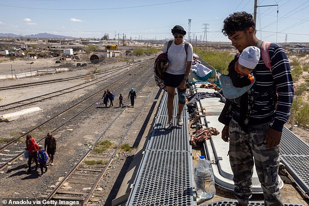 After arriving, many were forced to camp on Mexican territory in Ciudad Juarez rather than cross into El Paso, Texas, as they encountered armed members of the Texas National Guard.