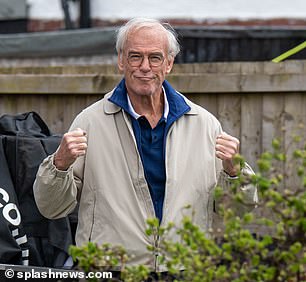 The actor, 70, has undergone a dramatic transformation to play the trainer of boxing great Brendan Ingle