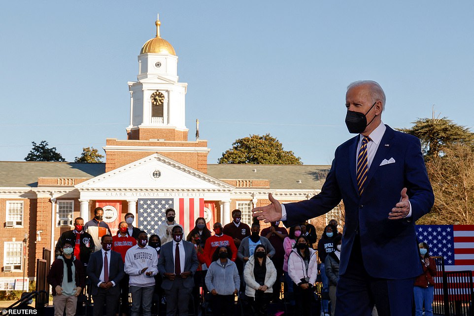 A Monmouth University poll released Wednesday again showed steady improvement in Biden's overall job performance rating.  It now stands at 42 percent, marking a solid gain from December, when it hit a low of 34 percent.