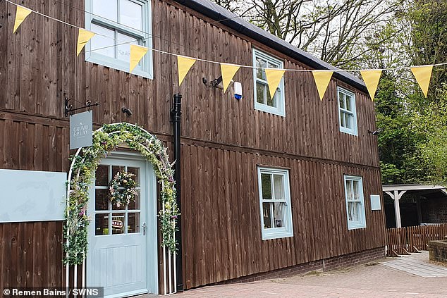 This former barn in Litchfield (photo) is the luxurious setting for the luxury soft play café Crumb and Play