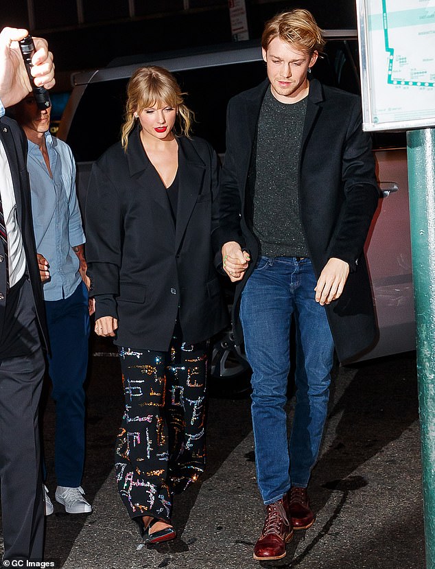 Swift's past relationship with Joe Alwyn, whom she dated for six years, is rumored to be one of the main topics of the record, and a source recently gave Entertainment Tonight an update on where the former couple stands;  seen in 2019