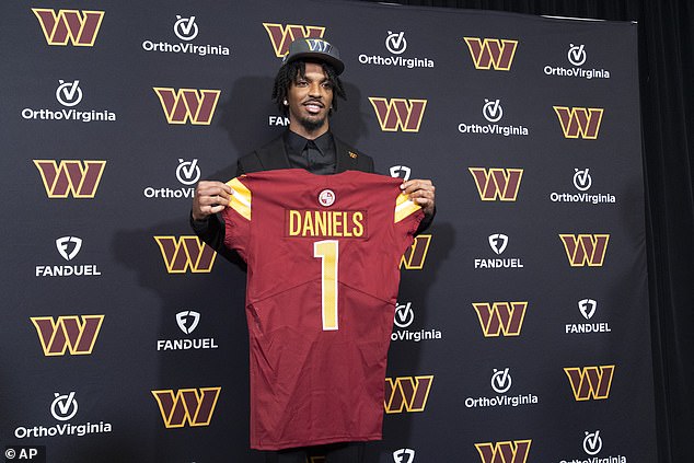 Jayden Daniels is expected to be the team's starting QB after being drafted No. 2 overall