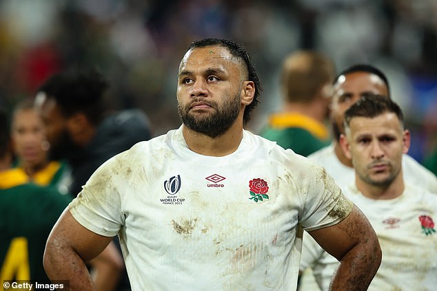 Vunipola seen during the Rugby World Cup France 2023 match between England and South Africa at Stade de France on October 21, 2023 in Paris