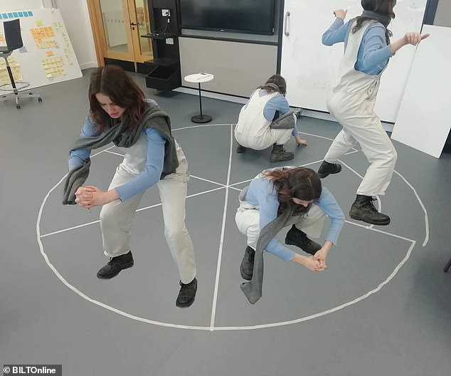 They've designed the shape of the toilet bowl to accommodate different squatting positions - low, high and wide - meaning the urinals are suitable for most women.  The picture shows an image of the different ways the urinals can be used