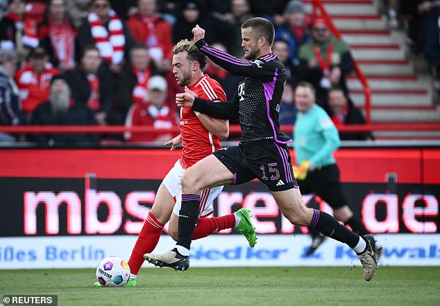 Dier was a surprise hit in Bavaria after his move from Tottenham in January