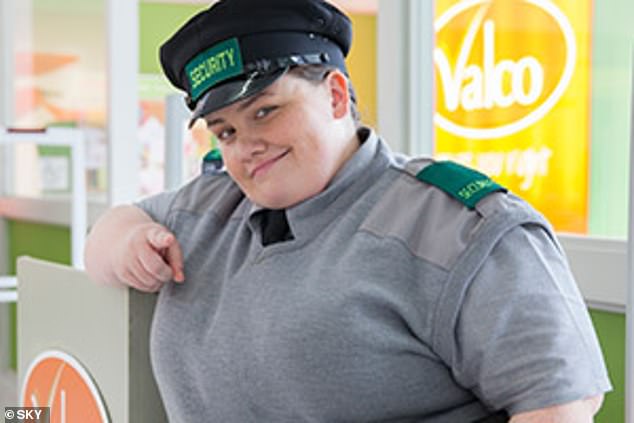 Gunning's previous credits have seen her carve out a successful career as a comedy actress - depicted in Trollied on Sky