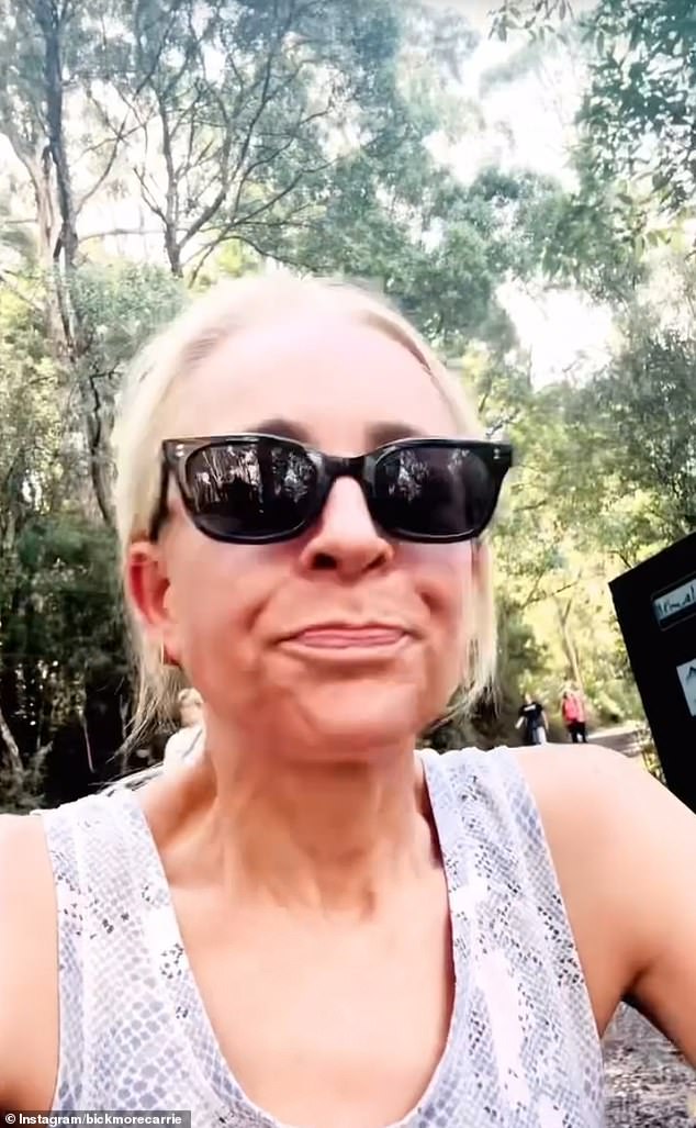 The radio host, 43, shared a foul-mouthed video on Instagram documenting her intense training routine ahead of her challenging run along the Great Wall of China next month.