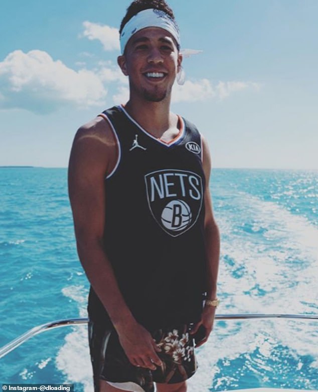 Booker was spotted in a Nets jersey in 2019 and has been closely linked to several Brooklyn players