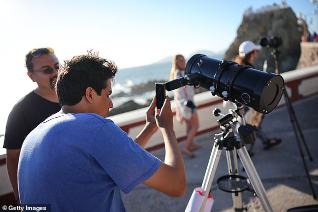 Some major cities and their metropolitan areas were within or near the path of totality, including Mazatlan and Torreon in Mexico