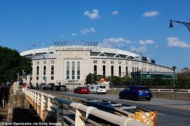 Yankee Stadium was reported to be shaking after the earthquake struck Friday morning