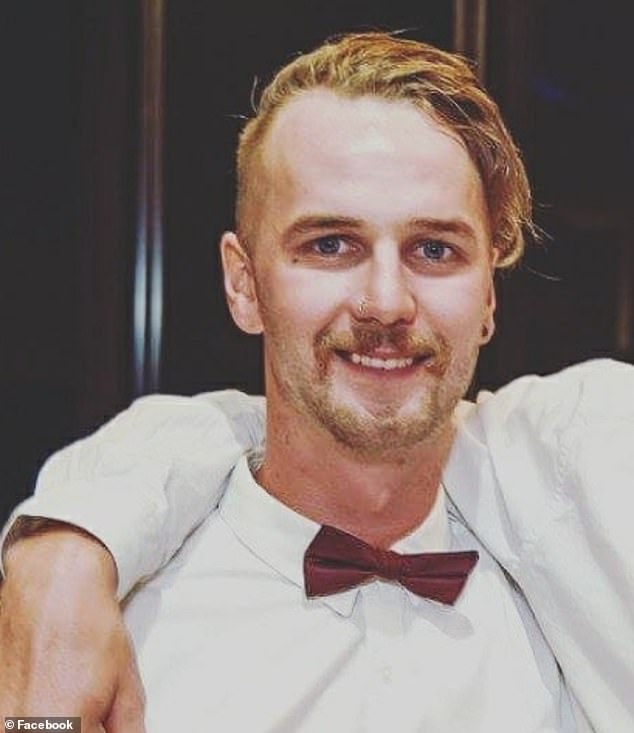 Aaron Toth (pictured), a 30-year-old carpenter from Cranbourne, was found with a fatal gunshot wound in a Volkswagen Golf in April