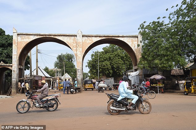 The cases have all been recorded in the town of Sokoto (pictured), in the northwest of the country, close to the border with Niger.  Concerned health chiefs have now been sent to the area to investigate the nature of the disease