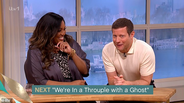 Alison Hammond and Dermot O'Leary were left hysterical on Tuesday as they introduced an American couple who claim to be in trouble with a Welsh ghost