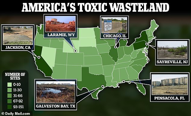 Americas Toxic Wastelands More than 20 million people live near