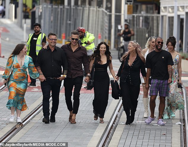 The cast of Married at First Sight 2024 was spotted heading out for dinner on Sunday night to watch part one of the explosive reunion episode