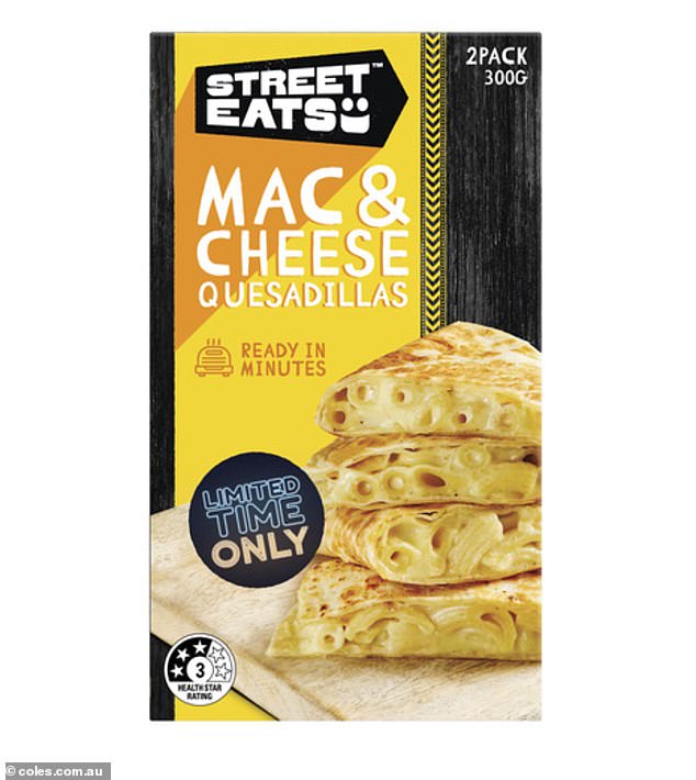Street Eats - an extension of the beloved Australian brand SPC - has released Mac & Cheese Quesadillas for a limited time only.  The tasty mashup is made from macaroni pasta with a homemade creamy cheese sauce wrapped in a tortilla