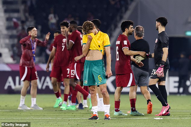 The Aussies failed to score a single goal at the AFC Under-23 Asian Cup, costing them a place at the Paris Olympics