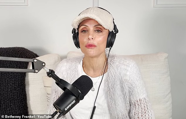 Bethenny Frankel, 53, admitted on Tuesday that sex with her ex-husband Jason Hoppy was like 