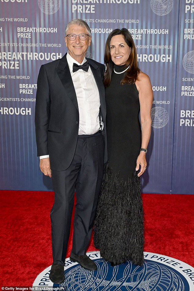 Bill Gates enjoyed a date night with his girlfriend Paula Hurd, widow of Oracle's CEO, at the star-studded annual 2024 Breakthrough Prize ceremony this past weekend