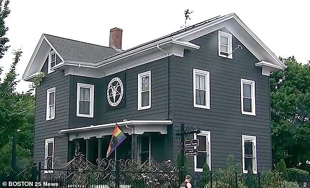 Local and federal investigators are investigating a possible bombing at a satanic temple in the town of Salem, Massachusetts