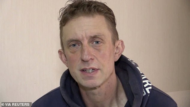 Shaun Pinner (pictured) was a soldier in the British Army for nine years before joining the Ukrainian Army