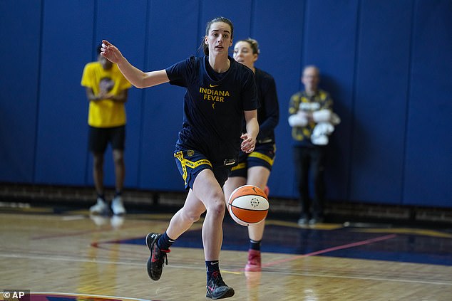 She was excited to return to basketball after a busy month of traveling and being drafted