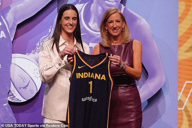 Caitlin Clark makes just $76,535 in her first season in the WNBA with the Indiana Fever