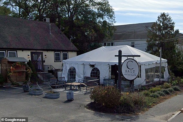 Charles, who had previously appeared on an episode of Food Network's Chopped in 2022, was a rising star in the culinary world.  He is said to have left his restaurant C Salt Wine Bar and Grille (pictured) in Falmouth last summer after 'driving it into the ground'