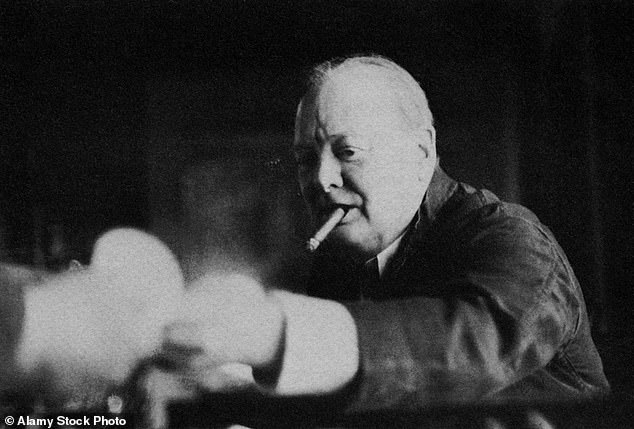 Winston Churchill's enjoyment of an excellent Havana is legendary and he was repeatedly photographed with one in his belligerent jaw.  There is even a line named after him.