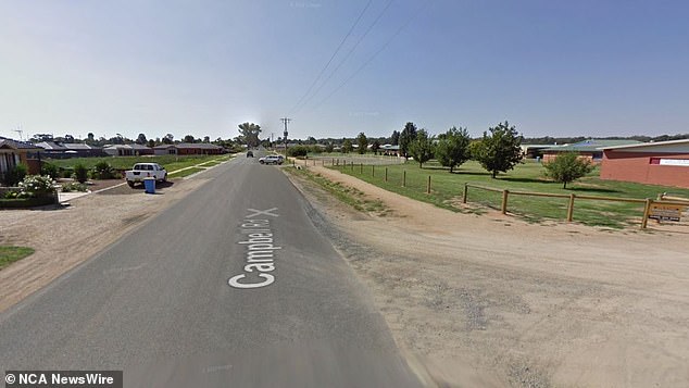 Emergency responders made the gruesome discovery of a woman's body at a home on Campbell Rd, Cobram, on Tuesday