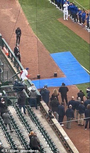 Cubs Mar Home Opener Introductions With Sad Pyrotechnics Display - Ny ...