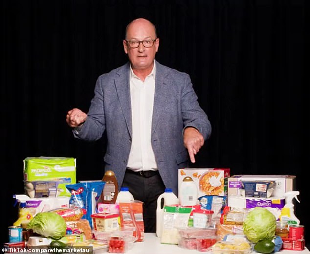 David Koch has created a TikTok video revealing how Australian families can save $5,000 a year on their grocery bills by switching to private label products