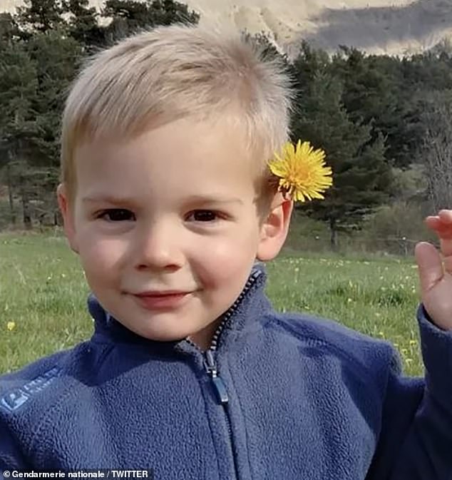 Two-year-old Émile Soleil's clothes and shoes were found almost 150 meters from his slightly fractured and lacerated skull, it emerged this evening