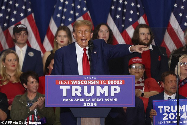 Trump is campaigning in Nebraska on Tuesday.  He praised Nebraska Governor Pillen on Tuesday for his support of a winner-take-all election system