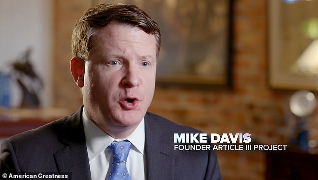 “These four prosecutions against President Trump are nothing more than partisan political activism disguised as the rule of law,” said Mike Davis of the Article III Project.