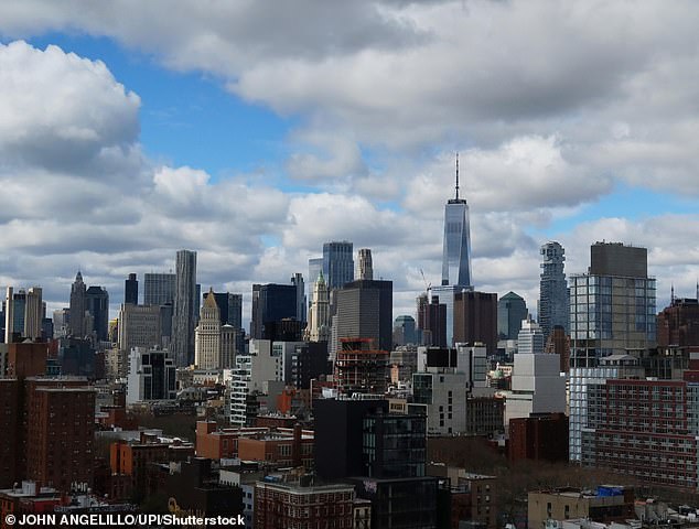 An earthquake measuring 4.8 on the Richter scale struck New York City on Friday morning