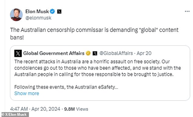 Elon Musk mocked as an egotistical billionaire by Tanya Plibersek