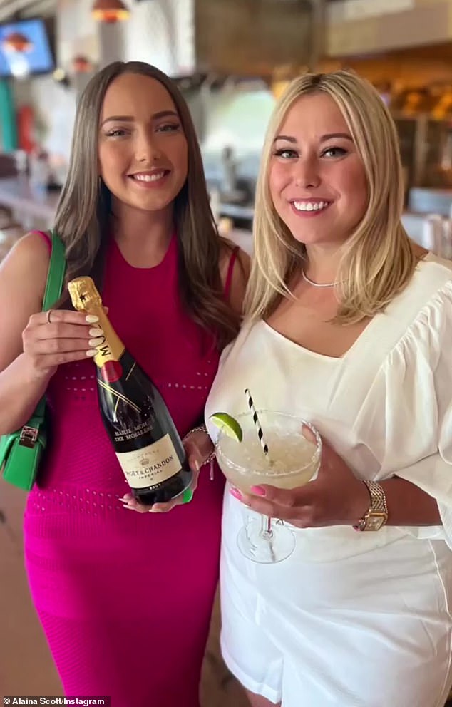 Hailie and Alaina seen at Aliana's 2022 event