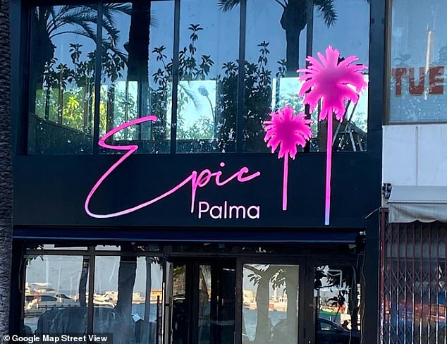 Police stormed the Epic bar in Palma to subdue Vunipola using two taser rounds