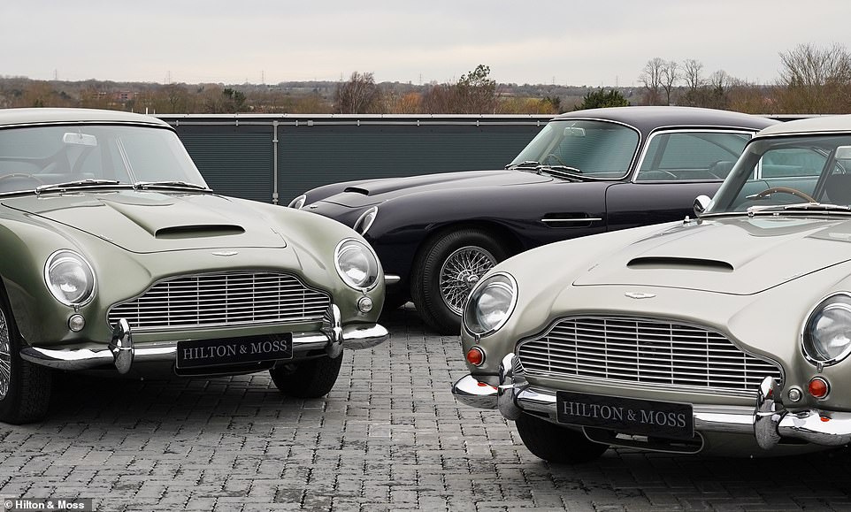 Four Aston Martin DB5s will go on sale at the