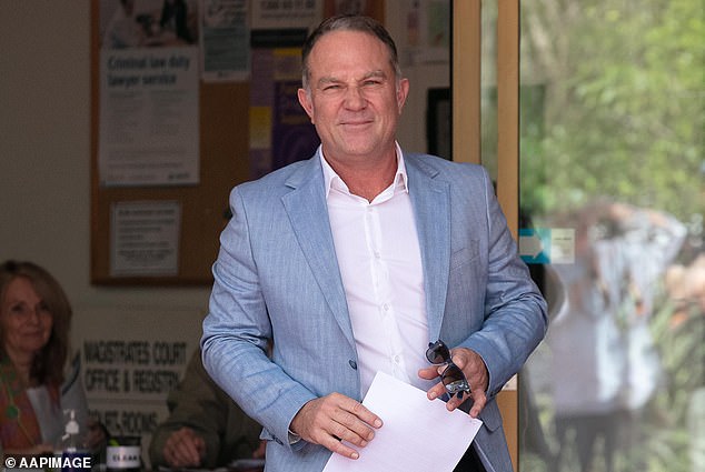 Former Australian cricketer Michael Slater faces new domestic violence charges (pictured after an earlier court appearance)