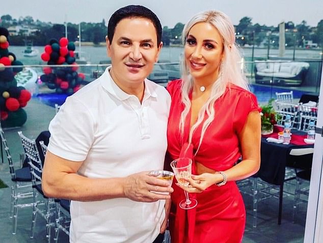 Fugitive property developer Jean Nassif (photo left with ex-wife Nisserine 'Nissy' Nassif) fled Australia in December 2020