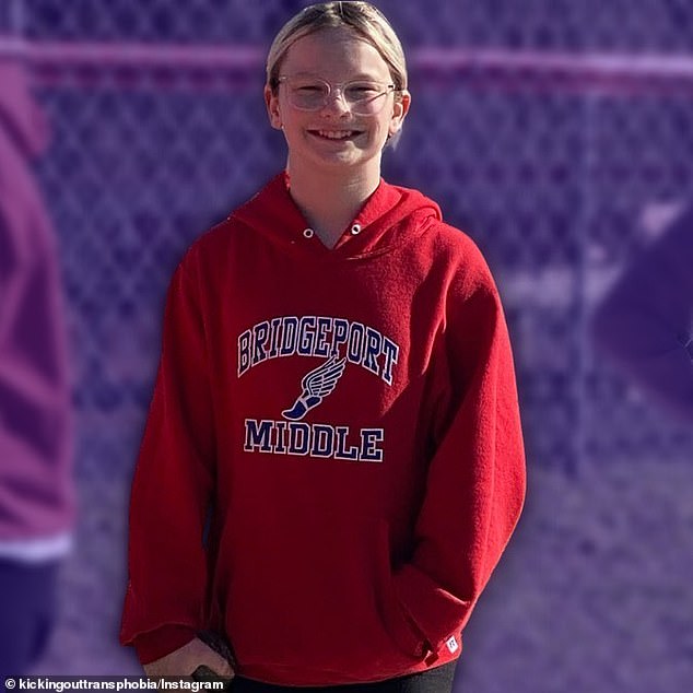 Becky Pepper-Jackson, 13, competed in the Harris County Middle School Track and Field Championship and took first place in the shot put with her 10-meter effort