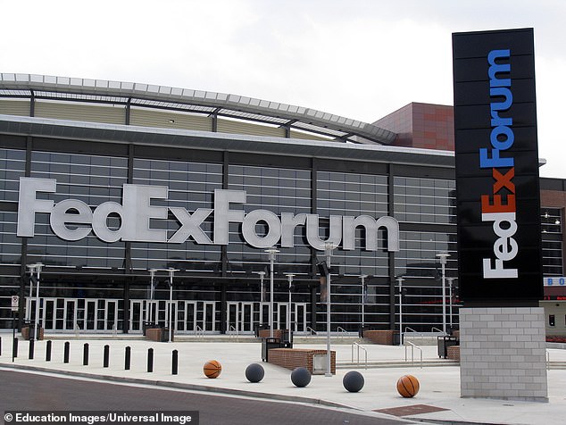 The alleged shooting happened Friday outside the Grizzlies' arena during a game