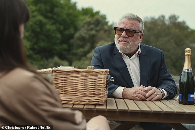 The future of Guy Ritchie's latest hit series The Gentlemen – which broke record viewings on Netflix – has finally been revealed (pictured Ray Winstone as Bobby Glass)